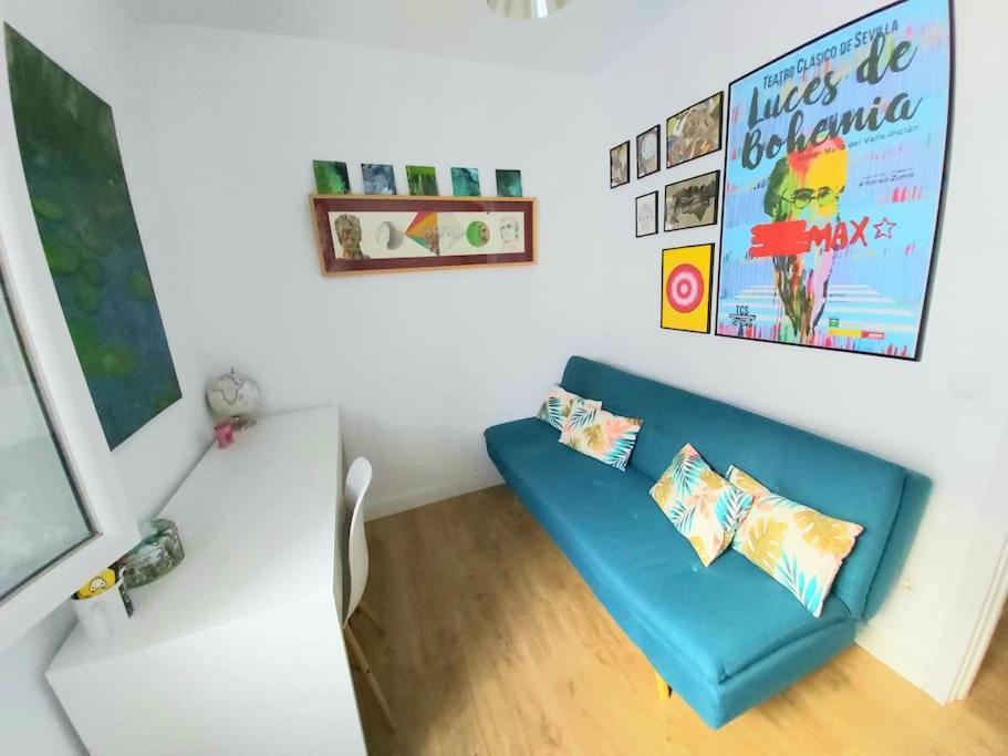 סביליה Luminoso Apartamento En El Centro, Con Mucho Arte מראה חיצוני תמונה